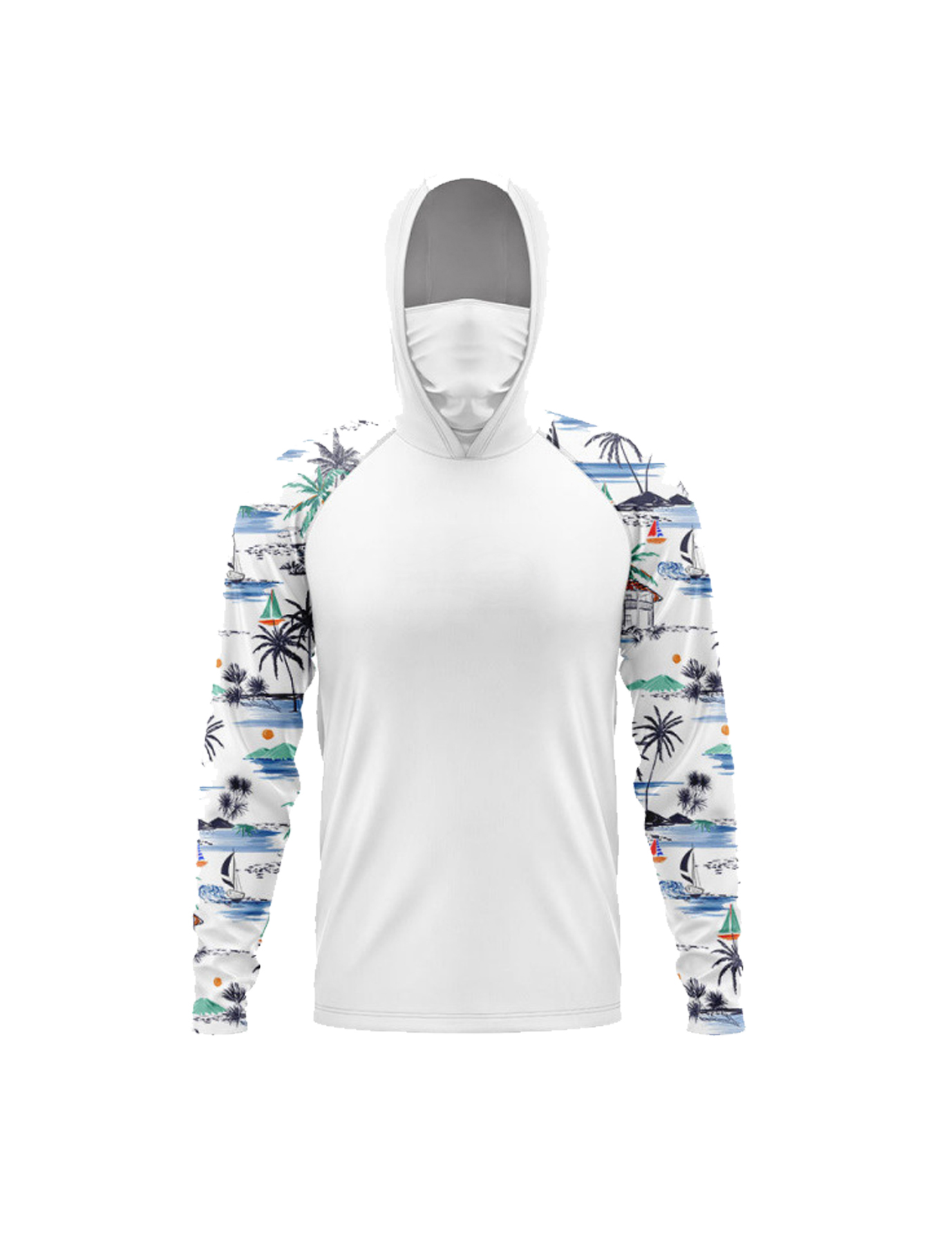 Рыболовные худи с маской, защи – обзор и цена Fishing Hoodie